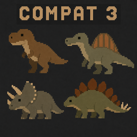 Animalica - Compatibility Pack 3 (Dinosaurs) – Vintage Story Mod