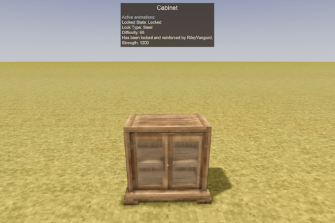 Lockable Cabinets – Vintage Story Mod