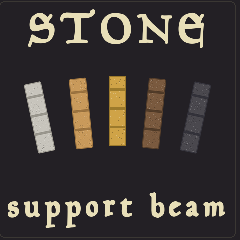 Stone Support Beam – Vintage Story Mod