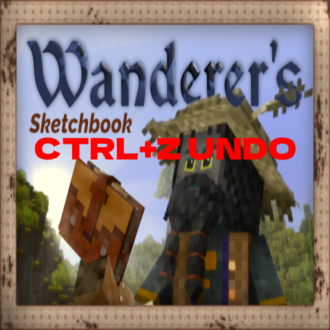 Wanderer's Sketchbook Undo with CTRL + Z  – Vintage Story Mod