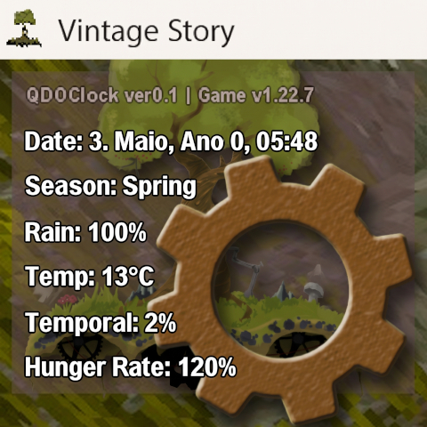 QuasimoDOVS Clock – Vintage Story Mod