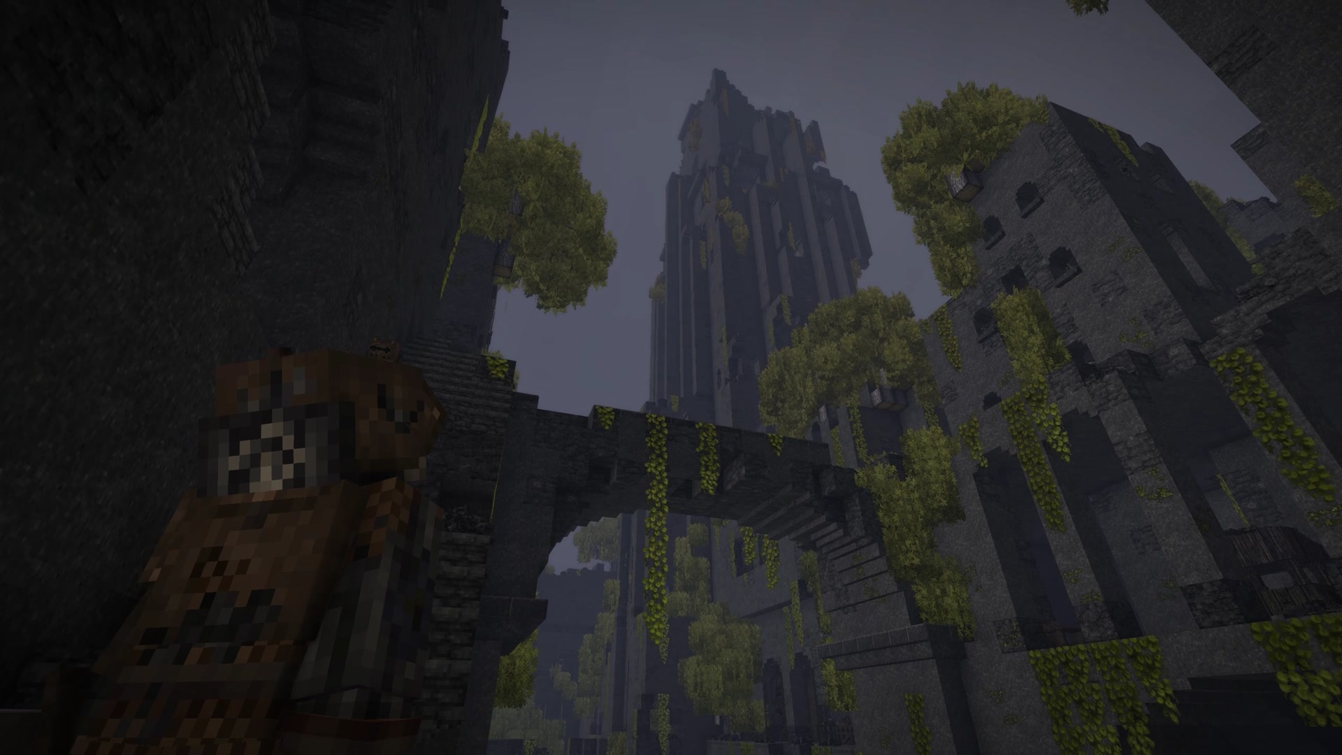 Megastructure ou grande story location du mod Better Ruins