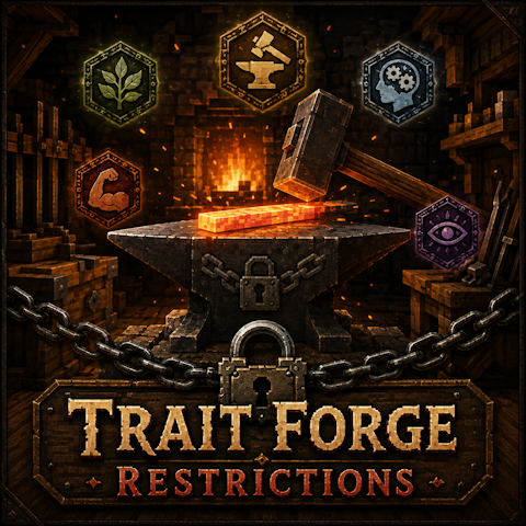 Trait Forge Restrictions – Vintage Story Mod