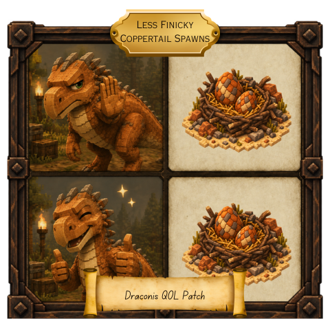Less Finicky Coppertail Spawns (QOL patch) – Vintage Story Mod