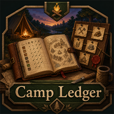 Camp Ledger – Vintage Story Mod