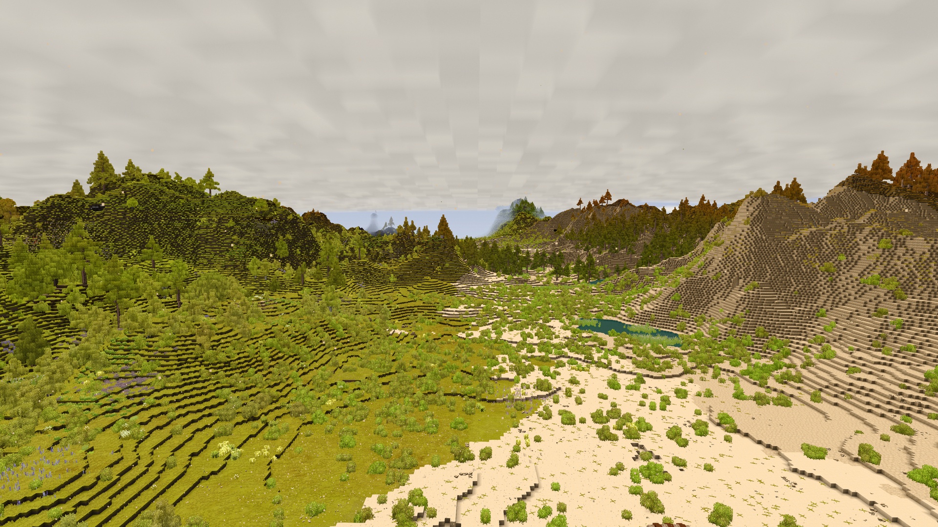 512 World Height Watershed Landforms - Vintage Story Mod DB