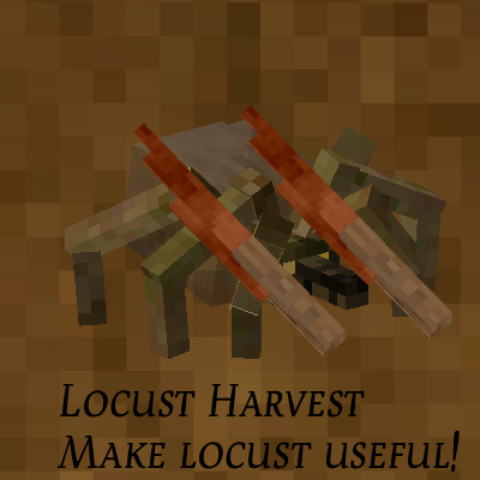 Locust Harvest project artwork