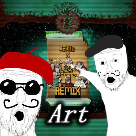 xSkills Gilded Aldi's Classes Art – Vintage Story Mod