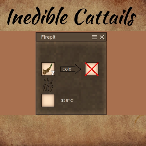 Inedible Cattails – Vintage Story Mod