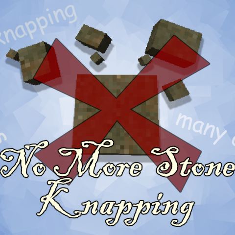 No More Stone Knapping project artwork