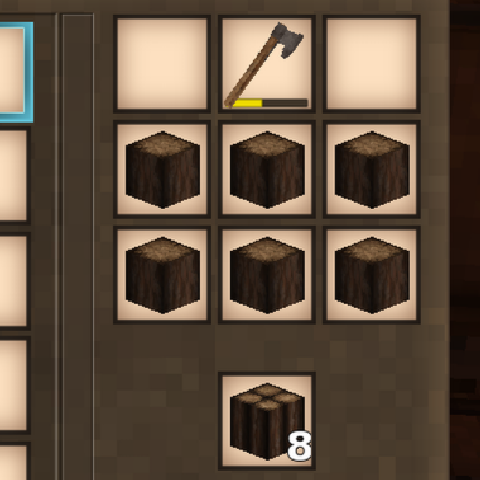 Quarter Log Boost  – Vintage Story Mod