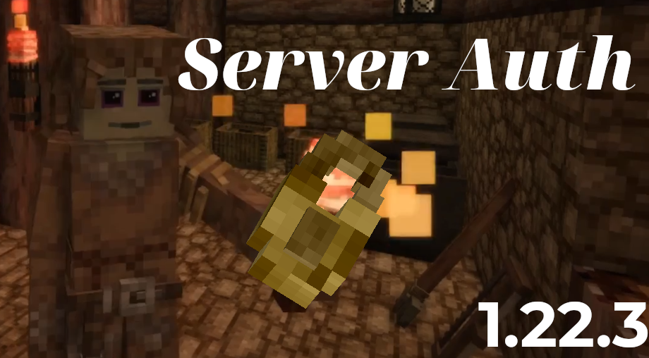 Server Authentication (Updated for 1.22.3) - Vintage Story Mod DB
