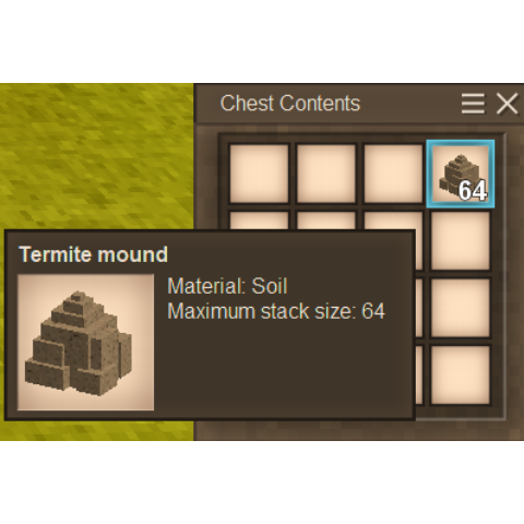 Stacksize Tooltips / show max stack size  – Vintage Story Mod