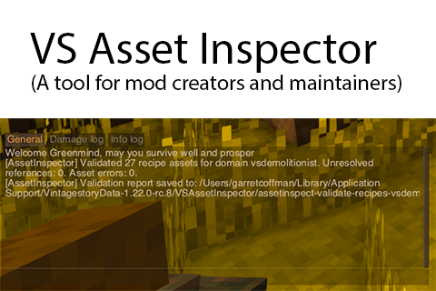 VSAssetInspector – Vintage Story Mod